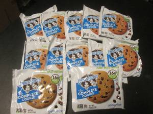 lot 157 image: 12 Lenny &amp Larrys Large Chocolate Chip Cookies Past Date