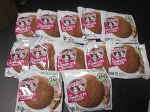 lot 160 image: 12 Lenny &amp Larrys Large Snickerdoodle Cookies Past Date