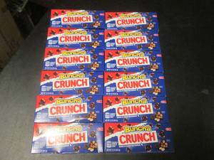 lot 166 image: 12 Boxes Buncha Crunch Candy Best by July 2024