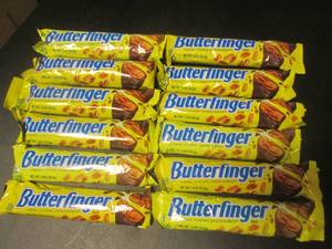 lot 171 image: 12 Butterfinger Candy Bars Past Date
