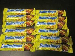 lot 180 image: 12 Butterfinger Candy Bars Best by Feb 2024