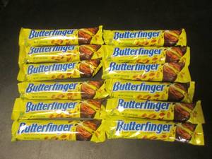 lot 181 image: 12 Butterfinger Candy Bars Best by Feb 2024