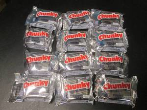 lot 185 image: 12 Chunky Bars Best by March 2024...