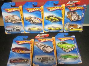 lot 217 image: Assorted Hot Wheels in Original Packaging