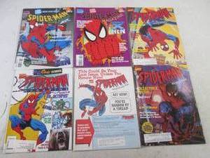 lot 307 image: 6 Marvel Spiderman Magazines 1994-1...