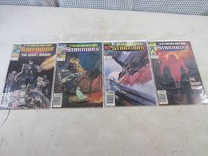 lot 315 image: 4 Marvel Starriors Comics Issues 1,...