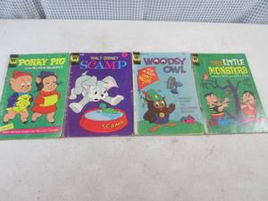 lot 316 image: 4 Vintage Whitman 20 Cent Comics...