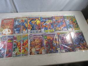 lot 321 image: 12 Marvel Fantastic Four Comics Iss...