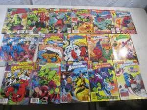 lot 323 image: 17 Marvel Comics Marvel Adventures ...