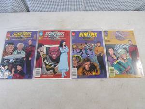 lot 328 image: 4 DC Comics Issues 1-4 Star Trek Th...