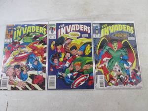 lot 329 image: 3 Marvel Comics Issues 1-3 The Inva...