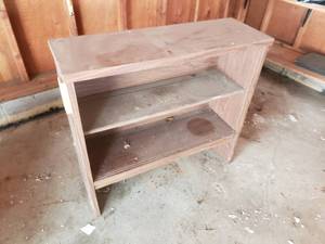 lot 11 image: Wooden Garage Shelf