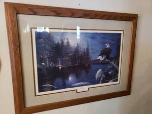lot 65 image: Reflections by Jim Hansel Art Print Numbered 446310,000