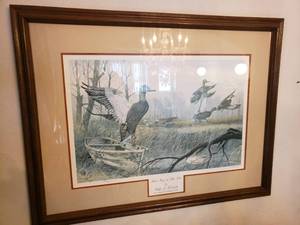 lot 66 image: Black Magic by Little Lake by Ralph McDonald Numbered 7482400