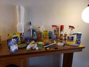lot 106 image: Various Home Cleaning Supplies - Most over half full #2