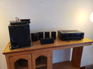 lot 110 image: Sony Sound System, DVDCD Player