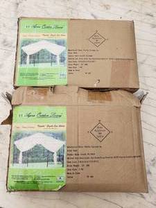 Lot of 2 Sun Shade Drape Panels - No Frame