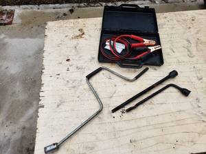 Jumper Cables and Tire Irons  Wrenches