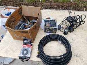 Lights, Stakes, Inner Tube, Hose