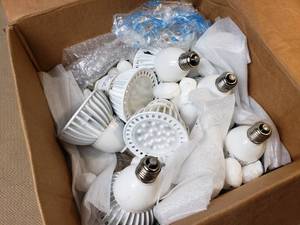 Lot of 7 LED Flood Lights