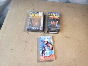 VHS and DVDs
