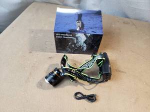 New LED Zoom Head Lamp