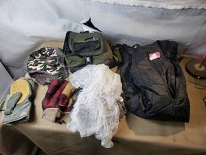 Snow Pants, Hats, Mittens, Backpack