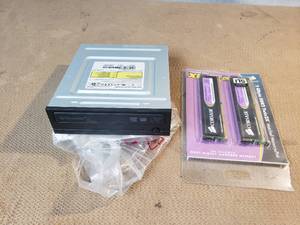 New Computer Ram and Disc Drive