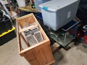 75 Gallon Fish Tank, Stand and Some Accessories