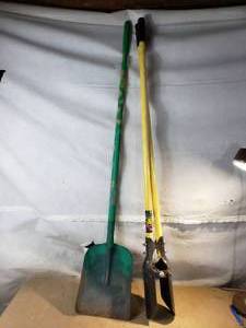 Shovel and Post Holl Digger