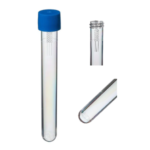 lot 9 image: MSRP $13,000  20 Cases (500eacs) NEW Fisherbrand 14-956-5A 16x125mm Ready-To-Use Sterile Clear Polystyrene Plastic&nbspCulture Test Tubes with Screw Cap