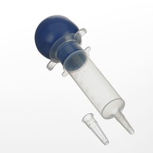 lot 1-C image: MSRP $4800  48 Cases (90eacs)&nbspMedegen Gent-L-Kare #4088 - 60CC (2oz) Bulb&nbspIrrigationFeeding & Liquid Collection&nbspSyringe With&nbspCatheter Tip & Tip Protector Cap, Each Individually Wrapped - Many Uses For These Syringes 
