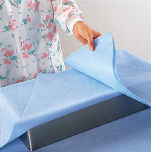 lot 16-B image: MSRP $3750  3 GaylordCases (800eacs)&nbspHalyard 79112-02 76x44 Non-Sterile Medium Drapes