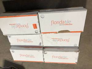9 Boxes of Florida Tile Home Collection Milano Lasa White 12 in. x 24 in. Matte Porcelain Floor and Wall Tile (13.3 sq. ft. case)  Customer Returns See Pictures