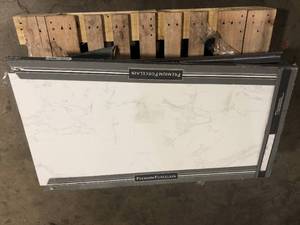 Lot of Premium Porcelin Tiles 24X48 10 Boxes 2 per Box  Customer Returns See Pictures