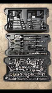 Husky Mechanics Tool Set in Connect Trays (270-Piece)   Customer Returns See Pictures