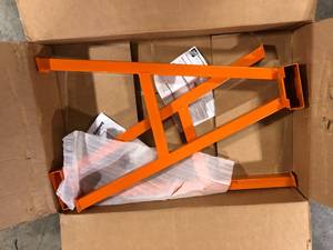 McCoy Tools LLC 33 in. Super Steel Sawhorse Legs (1-Pair)  Customer Returns See Pictures