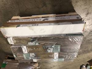 Pallet of Mixed Assorted Flooring Various Models and  Conditions   Customer Returns See Pictures