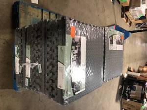 20 Pack of TrafficMaster Dark Gray 24 in. W x 24 in. L x 0.5 in. Thick Foam ExerciseGym Flooring Tiles (6 TilesCase) (24 sq. ft.) Customer Returns See Pictures