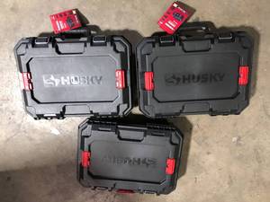 Lot of Husky Build-Out Tool Case Customer Returns See Pictures