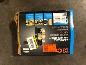 lot 12 image: CURT 14,000 lbs. 6 in. Drop Adjustable Trailer Hitch Channel Mount with Dual Ball (2 in. Shank)    Customer Returns See Pictures