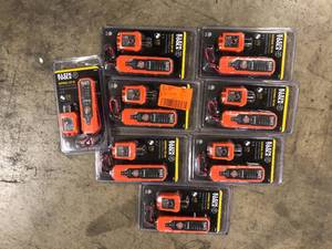 lot 29 image: Lot of Klein Tools Digital ACDC Voltage and GFCI Receptacle Test Set Customer Returns See Pictures