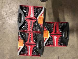 lot 43 image: Lot of 3 Husky Combination Wrench Set (28-Piece)   Customer Returns See Pictures