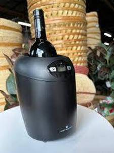 lot 10 image: Cooks Essentials Electric Wine Bottle Chiller Model K51086 Black