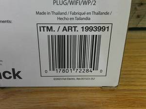 lot 16 image: Feit Electric Dual Outlet Outdoor Wi-Fi Smart Plug