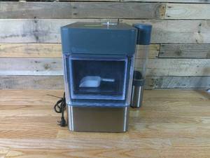 lot 24 image: GE Profile Opal 2.0 Nugget Ice Maker with Side Tank-Dent on Back-Some Signs of Use Sticker Residue