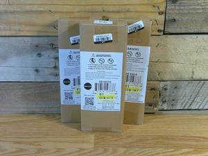 lot 44 image: THREE (3) 10-pk 10 Taper Candle White - Stonebriar Collection