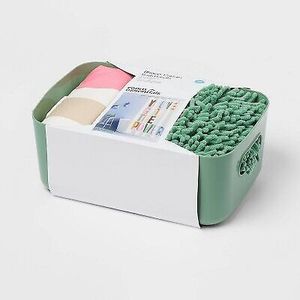lot 57 image: 15pc Youve Got The Power Shower Curtains Green - Room Essentials