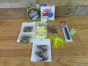 lot 83 image: Mixed Lot of Fishing Lines and Jigs