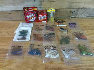 lot 85 image: Mixed Lot of Fishing Lines and Jigs